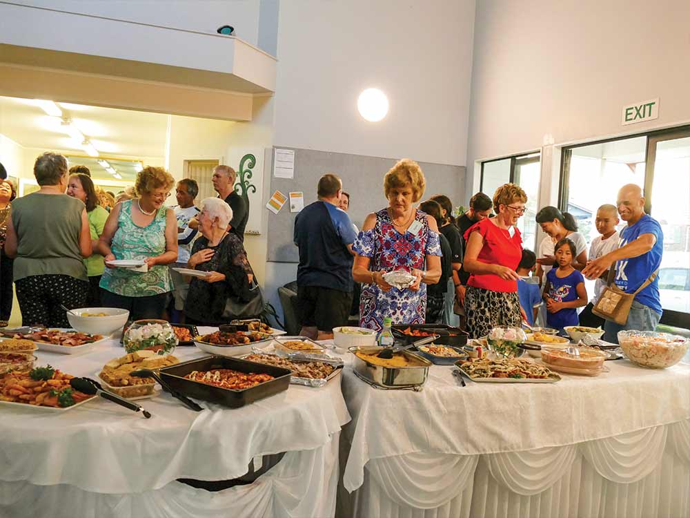 Baptism dinner at 126 march 2018