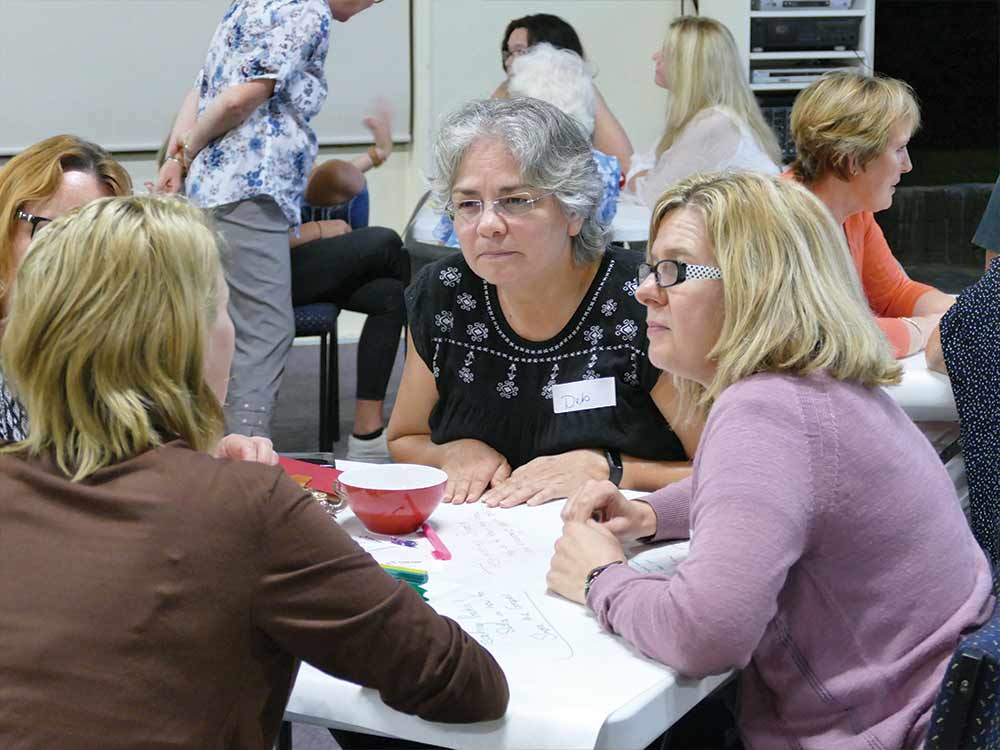 Deep table discussion Long Bay 4 ladies